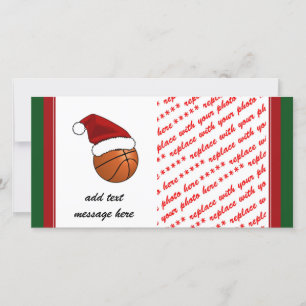 Cartes Pour Fêtes Annuelles Basket de Noël