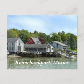 Cartes Pour Fêtes Annuelles Bâtiments rustiques au bord de l'eau à Kennebunkpo