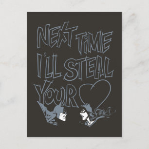 Cartes Pour Fêtes Annuelles Batman Valentine Catwoman - Je vais vous voler le 