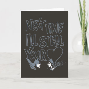 Cartes Pour Fêtes Annuelles Batman Valentine  Catwoman - Je volerai votre coeu