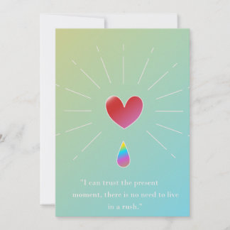 Cartes Pour Fêtes Annuelles Be Your True Self – Empowering Greeting Card