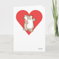 BEARS DANCING Valentines by Boynton