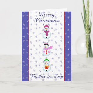 Cartes Pour Fêtes Annuelles Beau-frère de Noël
