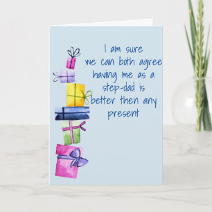 Cartes Pour Fêtes Annuelles Beau-Père à Beau-Fils Beau-Fille Anniversaire Humo