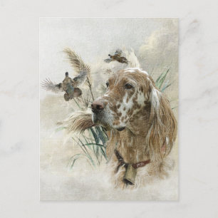 Cartes Pour Fêtes Annuelles Beau plateau avec faisans, Art