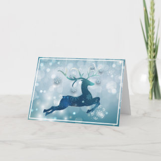 Cartes Pour Fêtes Annuelles Beau renne