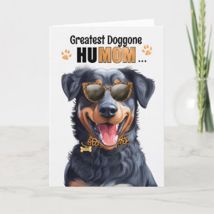 Cartes Pour Fêtes Annuelles Beauceron Chien le plus grand HuMOM Fête des Mères