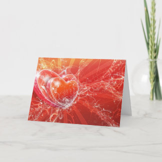 Cartes Pour Fêtes Annuelles Beautiful Heart