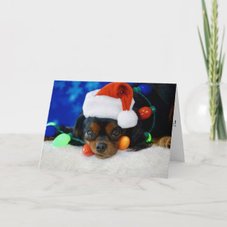 Cartes Pour Fêtes Annuelles Bébé de Père Noël
