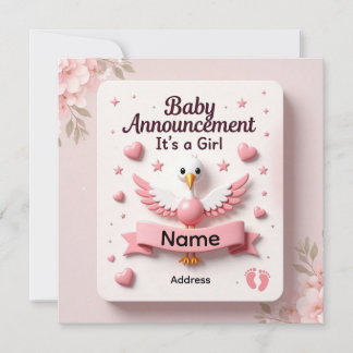 Cartes Pour Fêtes Annuelles bébé né