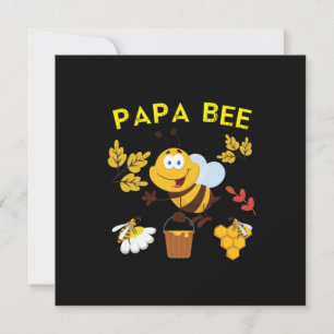 Cartes Pour Fêtes Annuelles Beekeeper Art Papa Bee