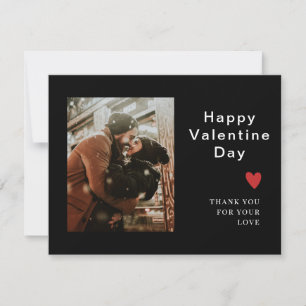 Cartes Pour Fêtes Annuelles Beige Photo Main Écrit Amour Valentine