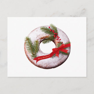 Cartes Pour Fêtes Annuelles Beignet de Noël