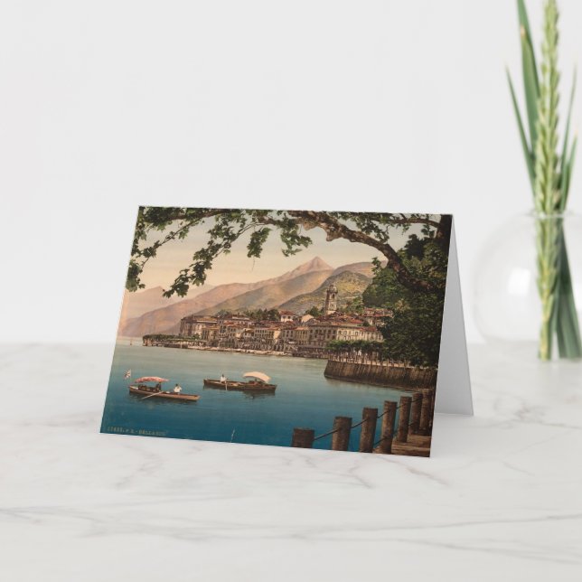Cartes Pour Fêtes Annuelles Bellagio, Lac de Côme (Devant)