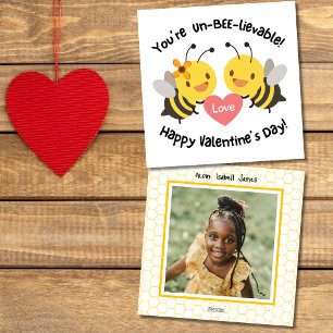 Cartes Pour Fêtes Annuelles Belle classe Bee Photo Saint Valentin