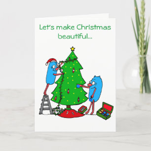 Cartes Pour Fêtes Annuelles Belle Noël pour les associations autistes