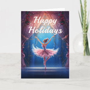 Cartes Pour Fêtes Annuelles Belle Suite Nutcracker Ballerina Noël