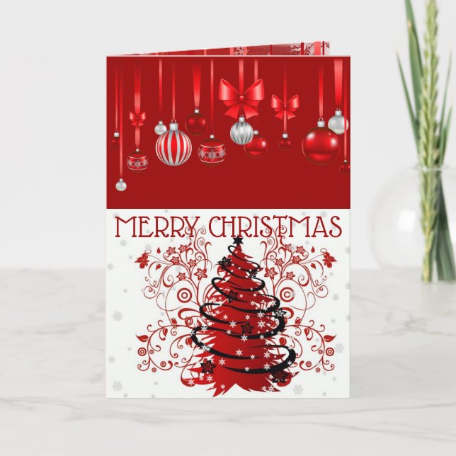 Cartes Pour Fêtes Annuelles Belles Expressions Noël (Devant)