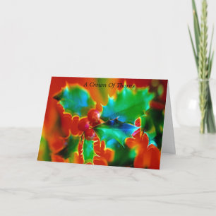 Cartes Pour Fêtes Annuelles Bénédiction de Noël