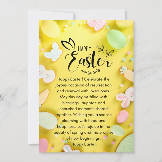 Cartes Pour Fêtes Annuelles Bénédiction familiale (Devant)