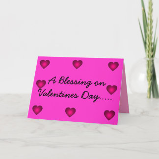 Cartes Pour Fêtes Annuelles Bénédiction pour la Saint Valentin...