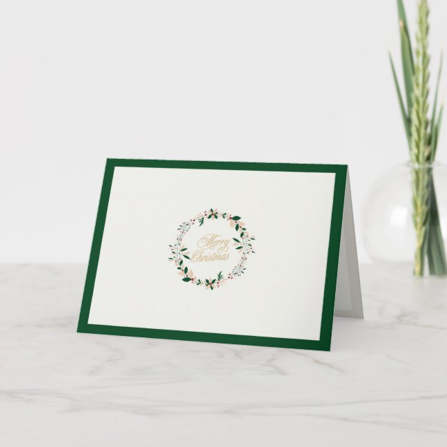Cartes Pour Fêtes Annuelles Bénédictions (Devant)