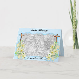 Cartes Pour Fêtes Annuelles Bénédictions de Pâques