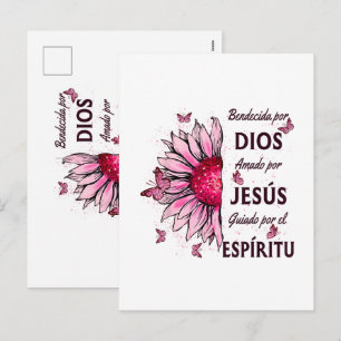 Cartes Pour Fêtes Annuelles Béni par Dieu Aimé par Jésus