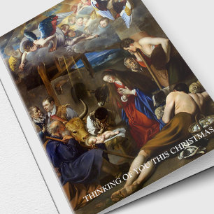 Cartes Pour Fêtes Annuelles Bereavé Nativité Sympathie Noël