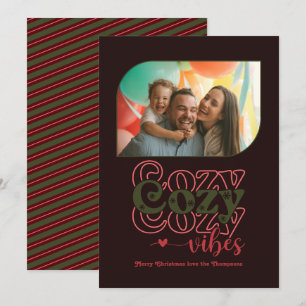 Cartes Pour Fêtes Annuelles Berry Noir Ambiance Cosy Uniquement Noël Photo