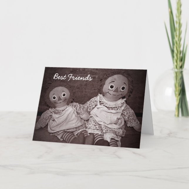 Cartes Pour Fêtes Annuelles Best Friends Valentine (Devant)