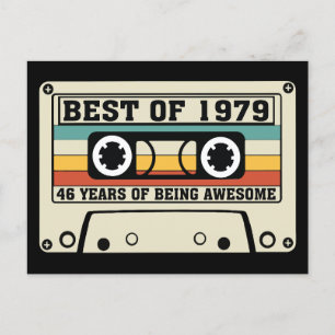 Cartes Pour Fêtes Annuelles Best of 1979 46 ans d'être génial