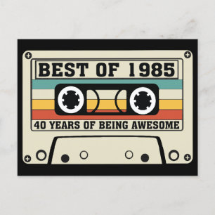 Cartes Pour Fêtes Annuelles Best of 1985 40 ans d'être génial