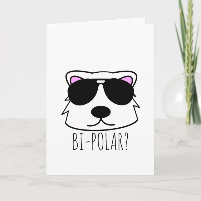 Cartes Pour Fêtes Annuelles Bi Valentine polaire (Devant)
