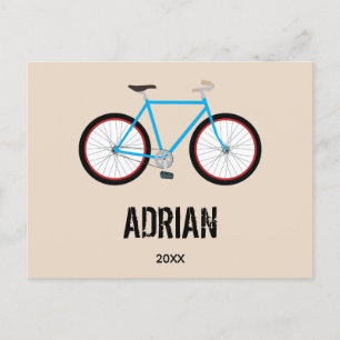 Cartes Pour Fêtes Annuelles Bicycle Bike Design Custom Year