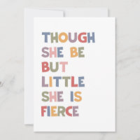 Bien Qu'Elle Soit Mais Peu Elle Est Fierce