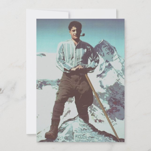 Cartes Pour Fêtes Annuelles Bienheureux Jeteur Giorgio Frassati (Devant)