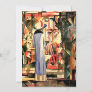 Cartes Pour Fêtes Annuelles Big Bright Showcase par August Macke