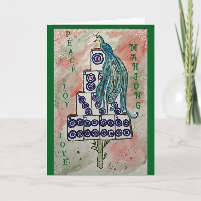Cartes Pour Fêtes Annuelles Bird Bam Holiday (Devant)
