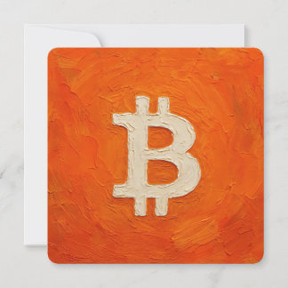 Cartes Pour Fêtes Annuelles Bitcoin Standard (Huile, Style : 3)