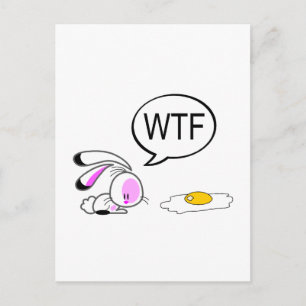 Cartes Pour Fêtes Annuelles Blague de Pâques Bunny