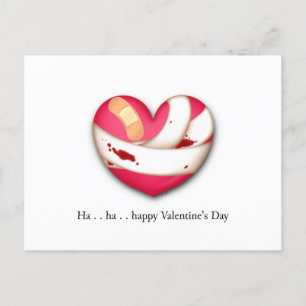 Cartes Pour Fêtes Annuelles Bleeding Heart Comical Valentine