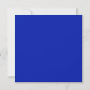 Cartes Pour Fêtes Annuelles Bleu (Pantone) (couleur solide)