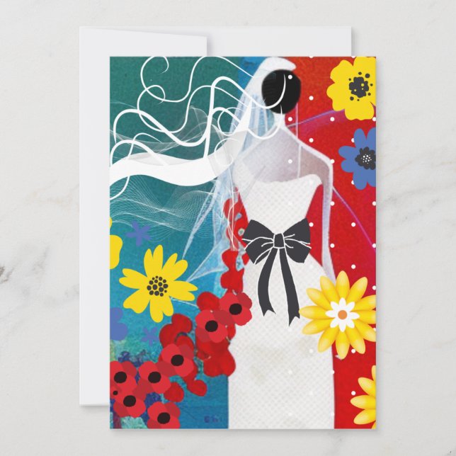 Cartes Pour Fêtes Annuelles Bliss nuptiaux (Devant)