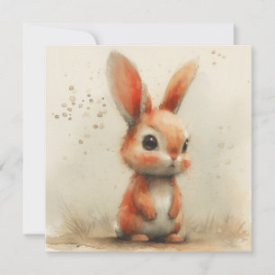 Cartes Pour Fêtes Annuelles Blissful Bunnies : Expressions Joueuses 🐇 🐰 Digi