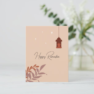 Cartes Pour Fêtes Annuelles Boho islamique personnalisable Joyeux Ramadan
