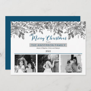 Cartes Pour Fêtes Annuelles Boho Noël vert Joyeux Noël 3 Photo