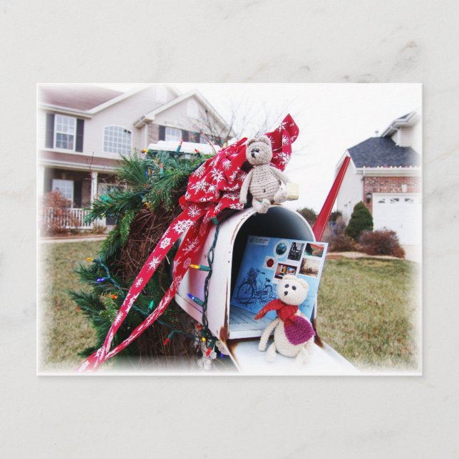Cartes Pour Fêtes Annuelles Boîte aux lettres de Frank et Leo Christmas (Devant)