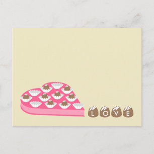 Cartes Pour Fêtes Annuelles Boîte de chocolats