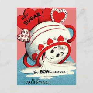 Cartes Pour Fêtes Annuelles Bol bizarrement mignon et drôle pour la Saint-Vale